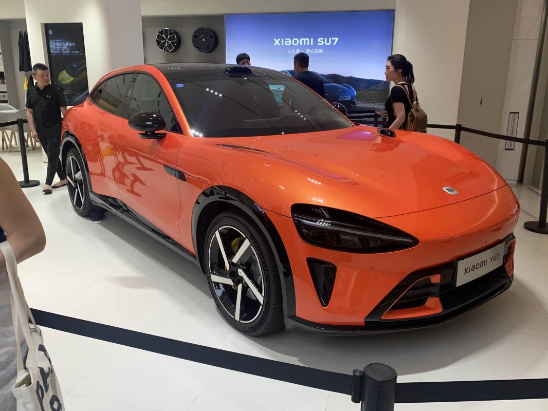 Xiaomi YU7, SUV electrique de Xiaomi, photo de face