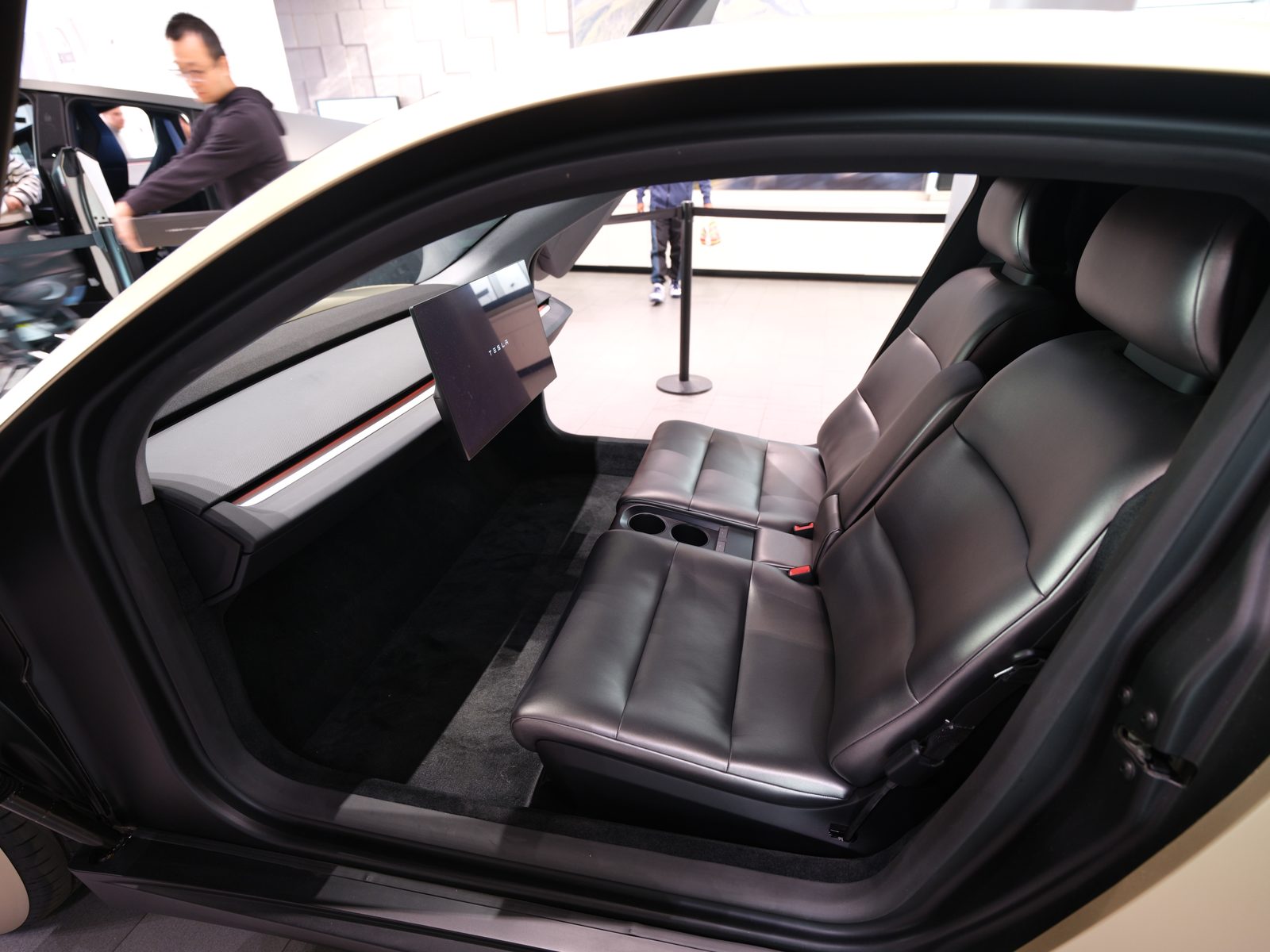 Interieur du Tesla Cybercab