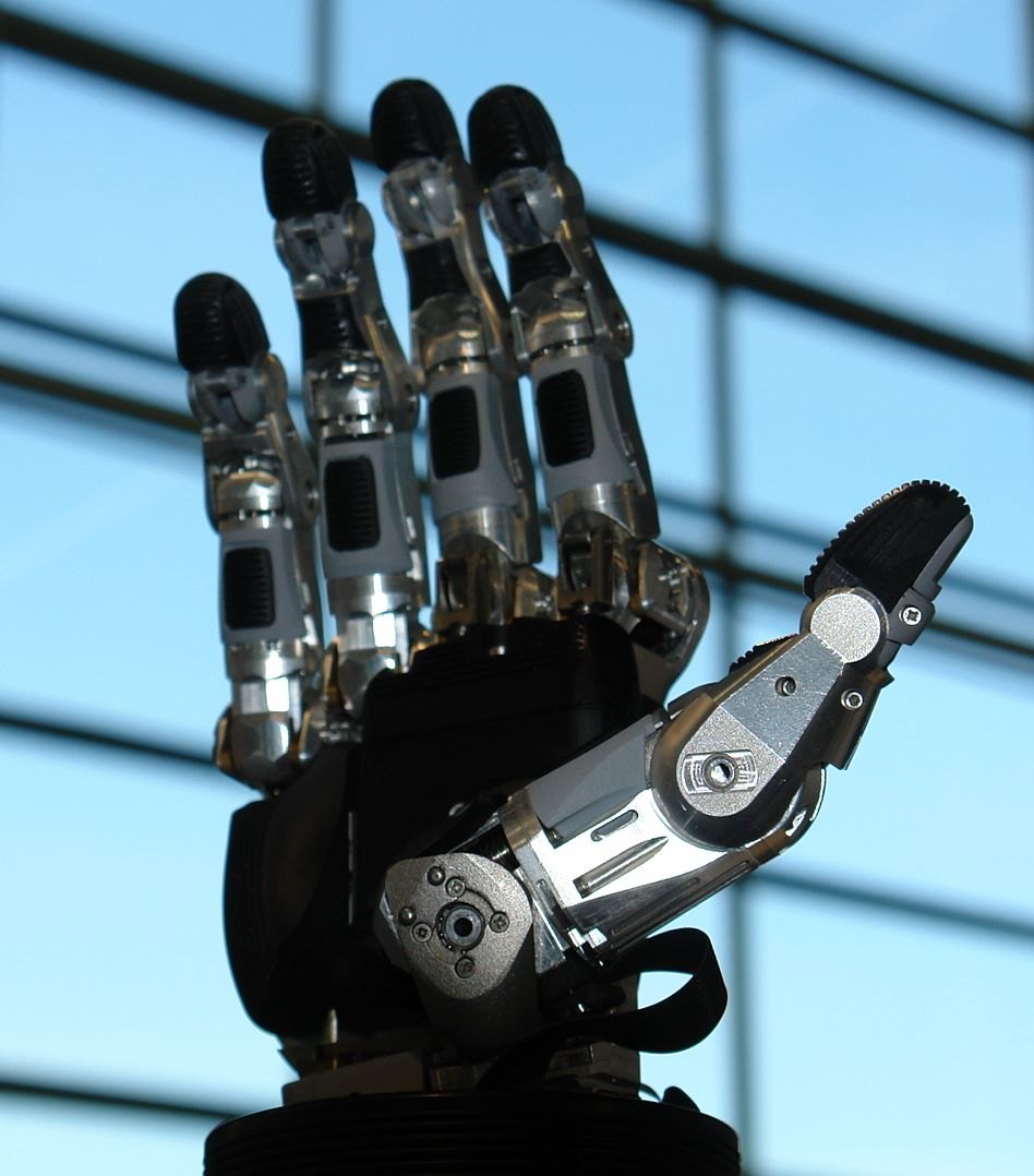 Main robotisée préhension