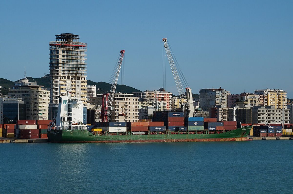 Port à conteneurs