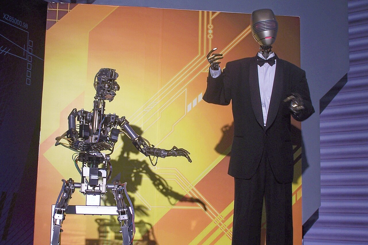 Robots humanoïdes exposés à Hong Kong