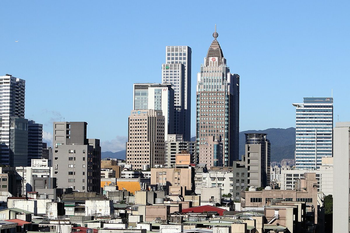 Skyline de gratte-ciels