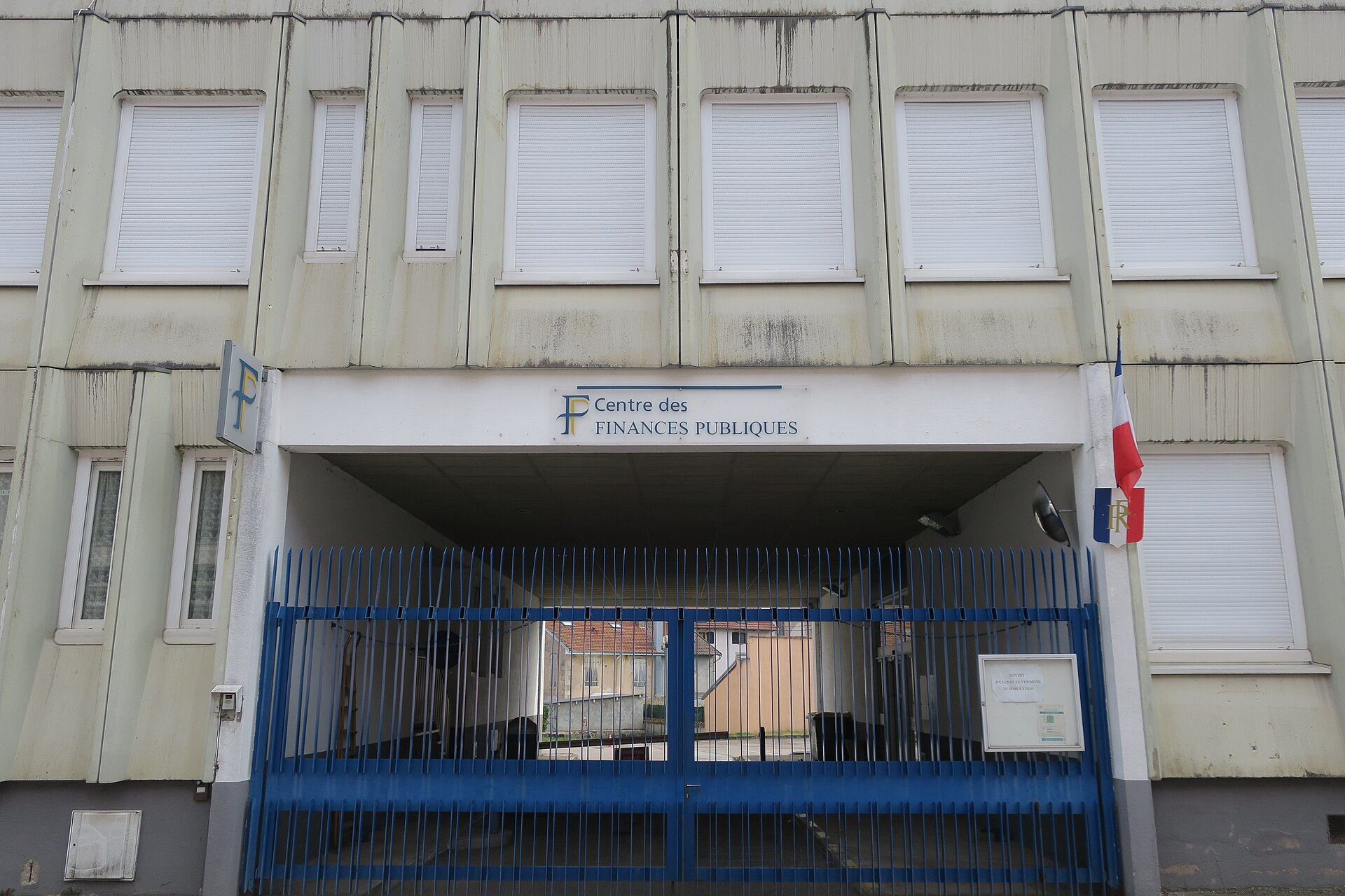 Façade d’un centre des finances publiques