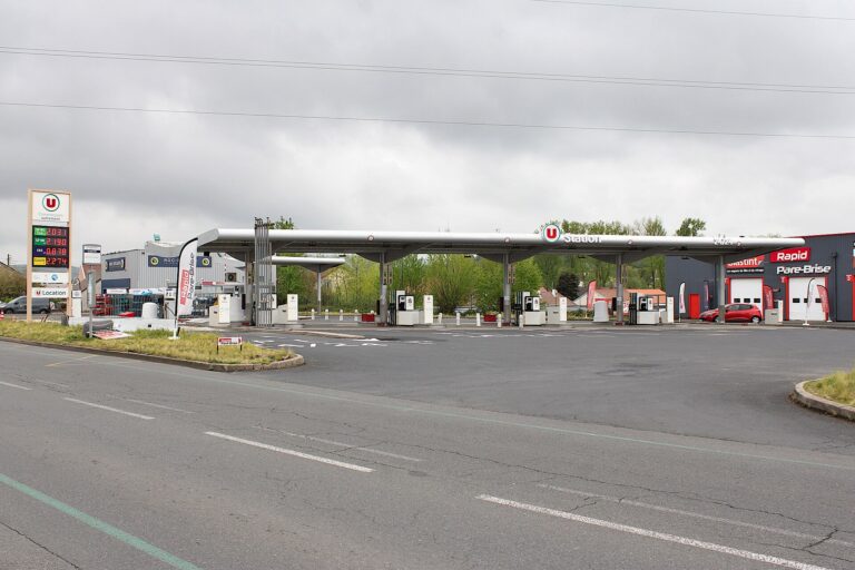 Station-service en France