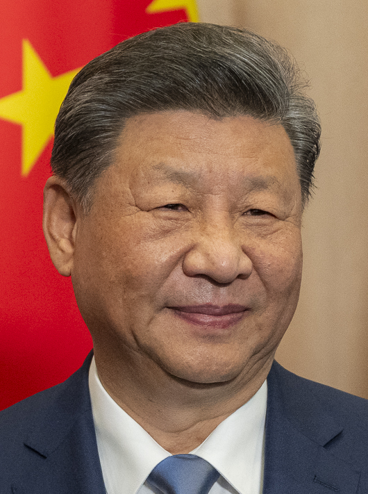 Portrait officiel de Xi Jinping, président de la République populaire de Chine.