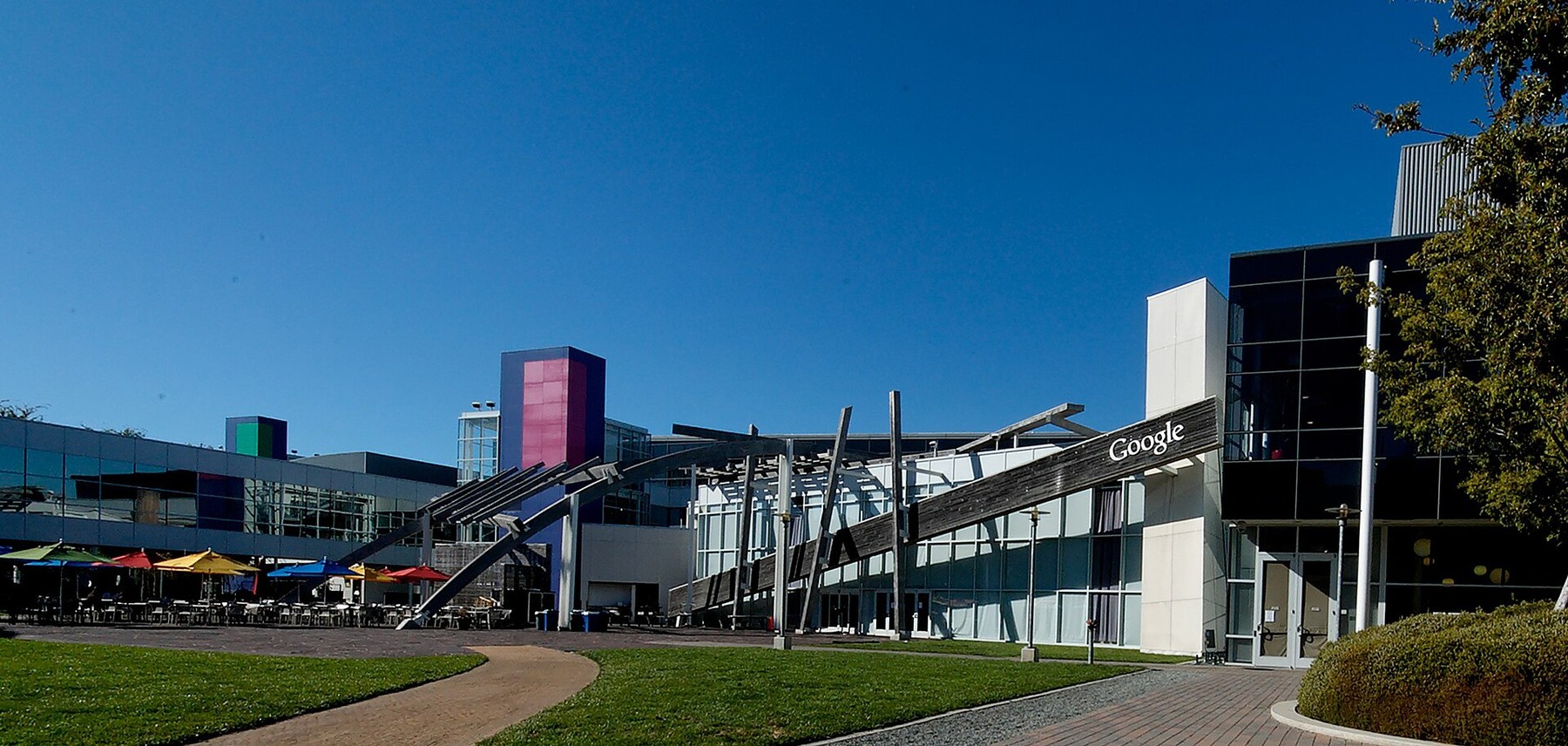 Campus Google a Mountain View, siege historique du groupe