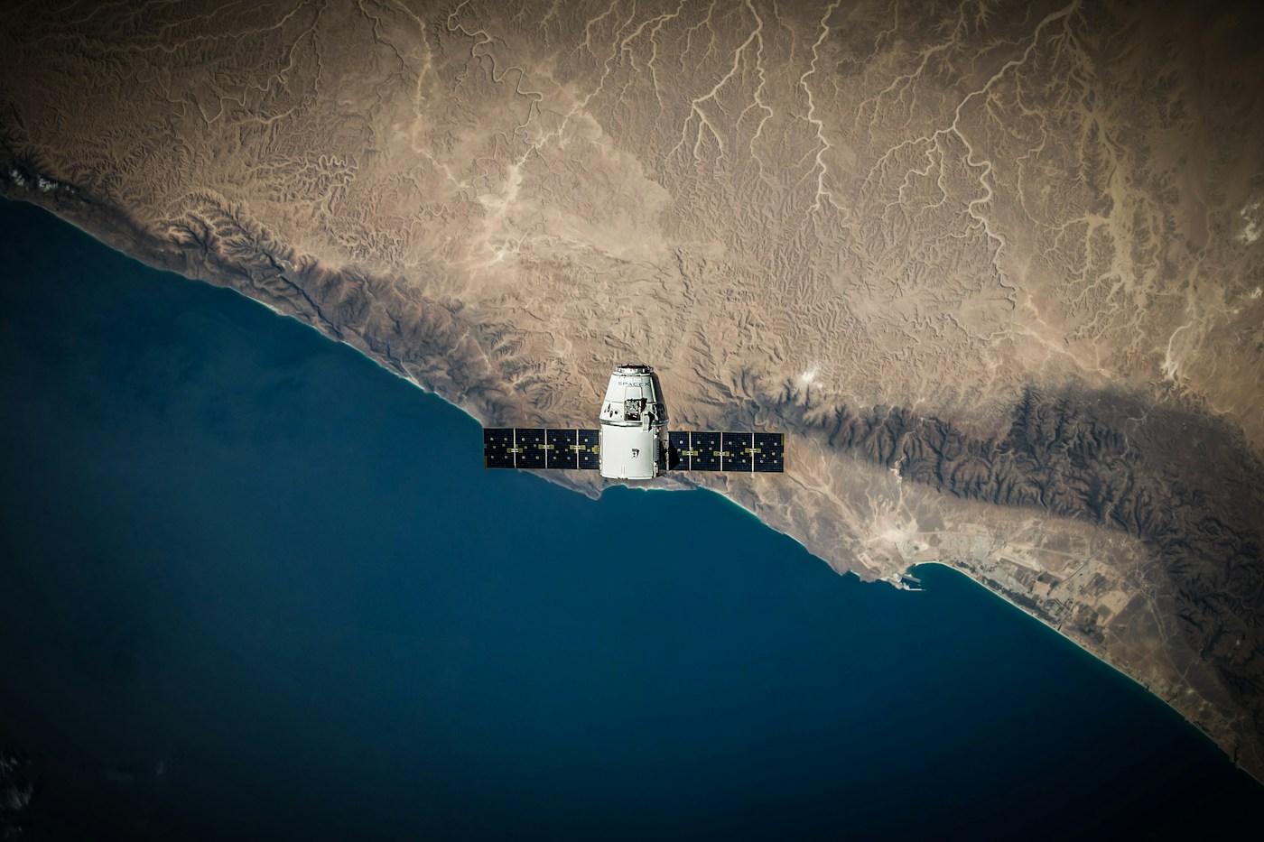 Vue spatiale, photographie d’illustration ; ne représente pas Suncatcher