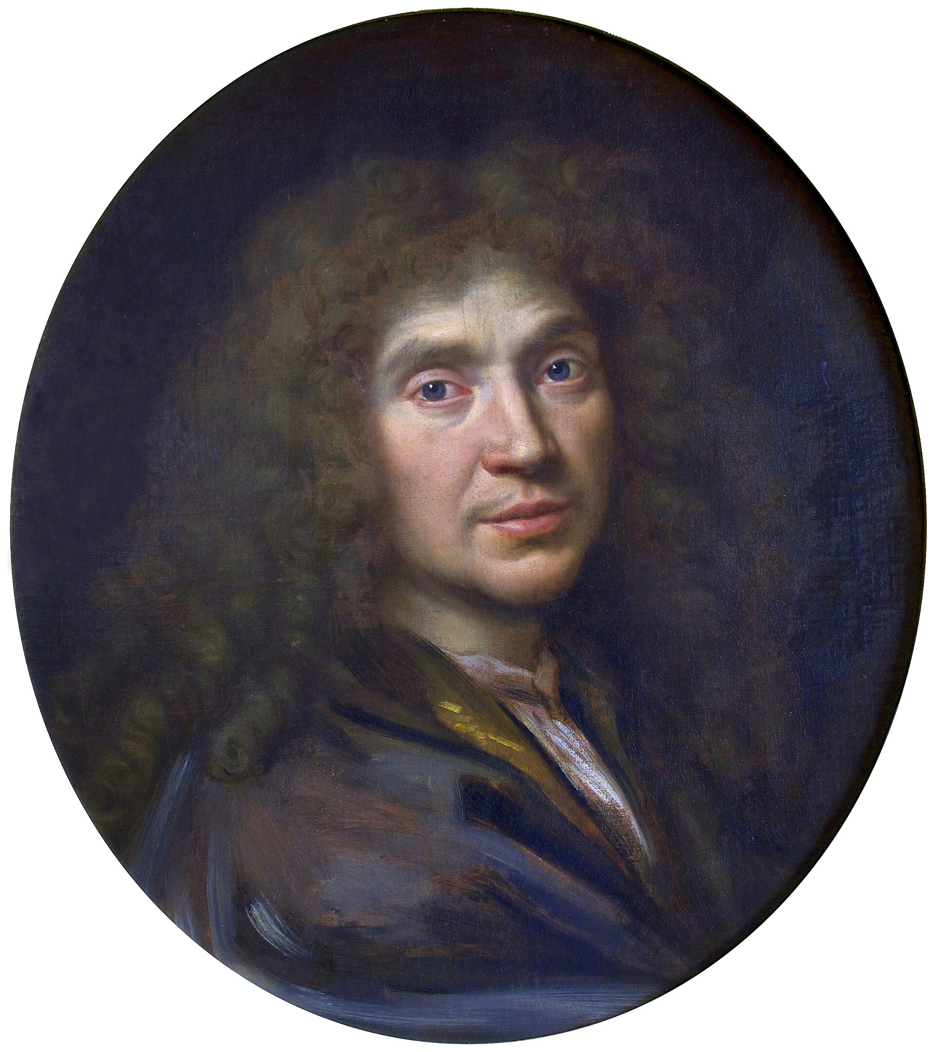 Portrait de Molière peint par Pierre Mignard, musée Condé à Chantilly