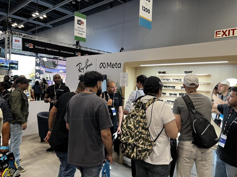 Lunettes Ray-Ban Meta présentées au Bild Expo 2025